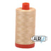 6001 Caramelo claro, hilo de algodón Aurifil de 50 wt, bobina grande