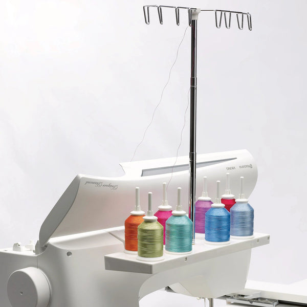 Haruyuka Eight Spool Thread Rack | Husqvarna® Viking®