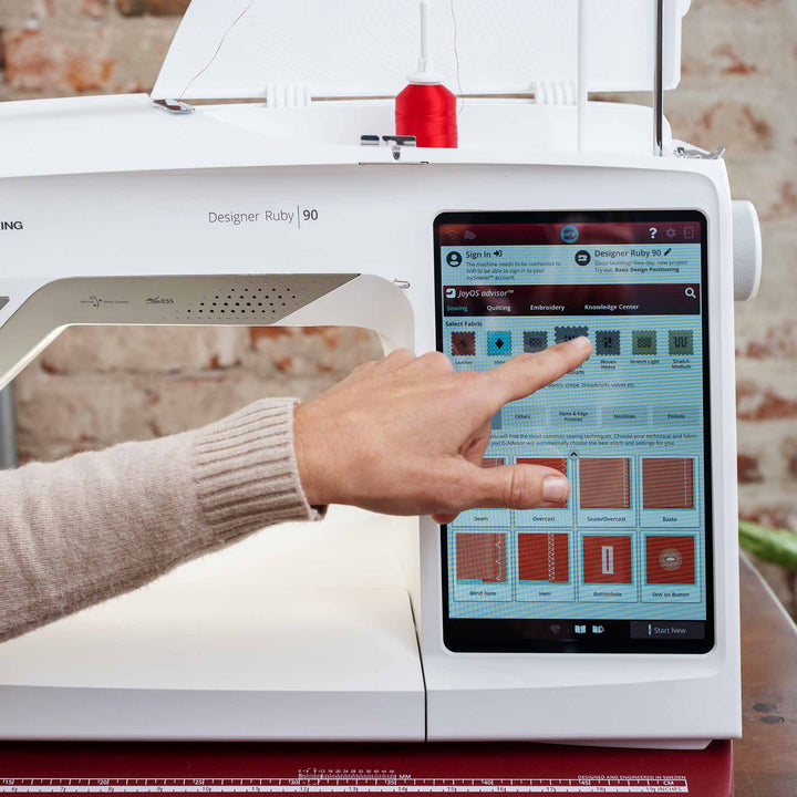 Husqvarna® Viking® DESIGNER RUBY™ 90 Sewing & Embroidery Machine ...