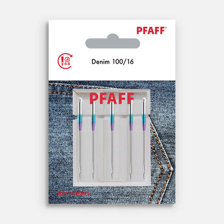 PFAFF® Denim Needles Size 100/16 5-Pack -- Product Image