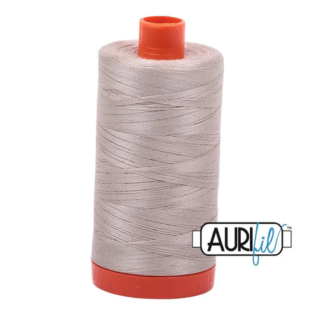 6711 Pewter Aurifil Algodón 50wt Bobina grande||color:6711 Pewter