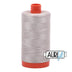 6725 Moondust Aurifil, hilo de algodón de 50 wt, bobina grande