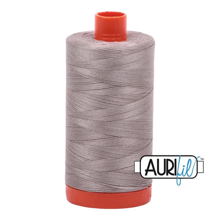 6730 Steampunk Aurifil Algodón 50wt Bobina grande||color:6730 Steampunk