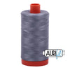 6734 Swallow Aurifil Algodón 50wt Bobina grande||color:6734 Swallow