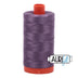 6735 Plumtastic, hilo de algodón Aurifil de 50 wt, bobina grande