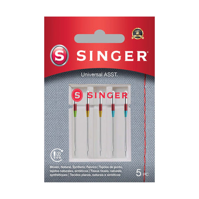 SINGER® Universal Needles Assorted Sizes 5-Pack -- Product Image
