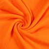 Tejido de forro polar liso - Se vende por yardas||color: naranja