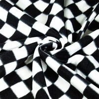 Polar Fleece Fabric Checkers- Sold by the Yard