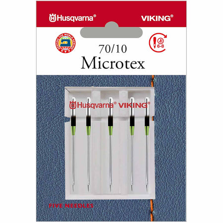 HUSQVARNA® VIKING® Microtex Needles Size 70/10 5-Pack -- Product Image