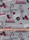 Navidad, Pesadilla antes de Navidad, Temporadas, Creeping, 100 % algodón, Precio por yarda