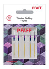 PFAFF® Titanium Quilting Needles Size 90/14 5-Pack -- Product Image