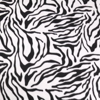 Polar Fleece Fabric Zebra - Sold by the Yard