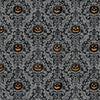 Damasco de calabazas de Halloween sobre fondo gris