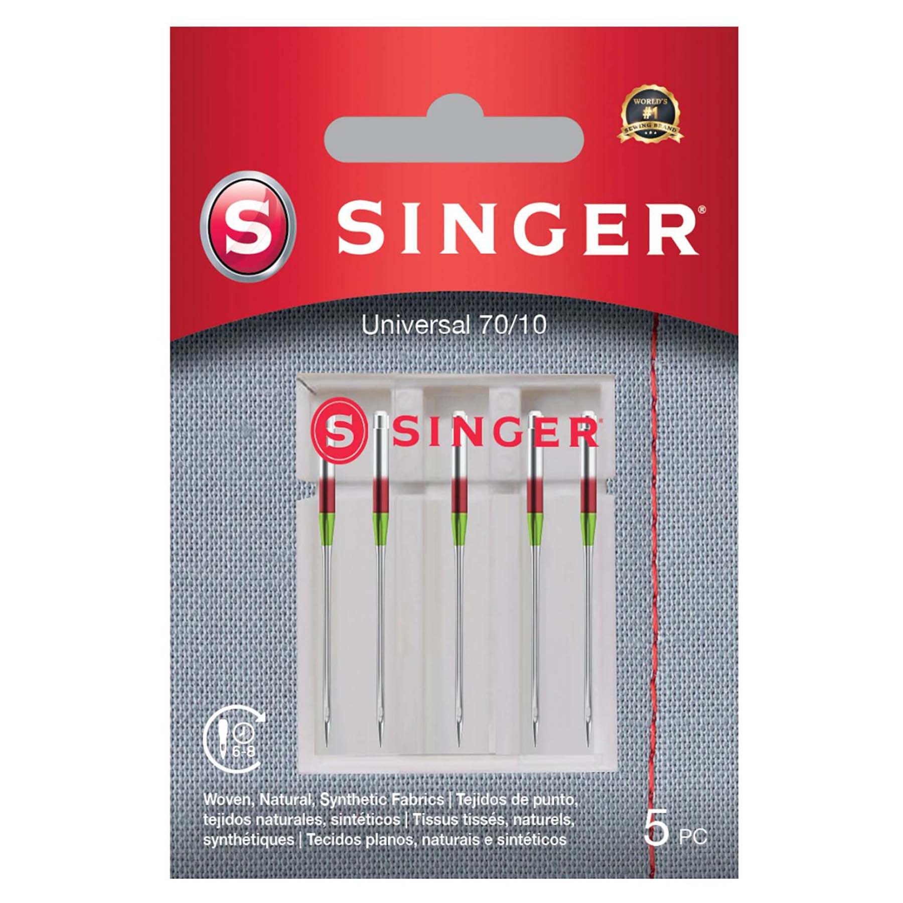 needles × End of the World Universal Needles Size 70/10 5-Pack | SINGER®