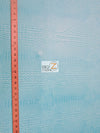 Cool Silver Crocodile Marine Vinyl Fabric / Sold By The Yard