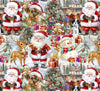 Navidad, Papá Noel, renos, cachorros, gatitos, variado