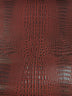 Deadpool Red AquaGuard ® Crocodile Marine Vinyl Fabric / Sold By The Yard