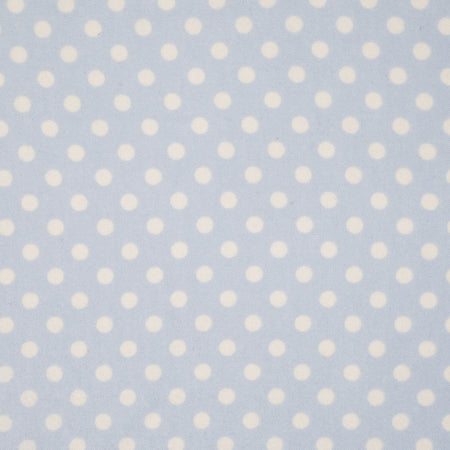 Stitch & Sparkle Bamboo Rayon Fabric Cotton 42/44 Width, by the Yard, Polkadot||color:Blue