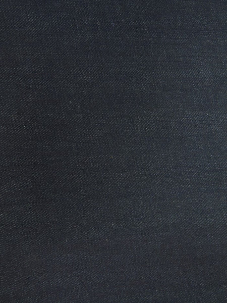 Japanese Selvedge Stretch Denim Fabric 11.5 oz Indigo Red/White Wide Ticker