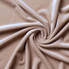 Tejido de terciopelo elástico grueso con spandex || color: beige