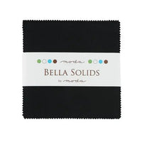 Paquete de retales «Black Bella Solids»