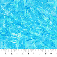Tela de algodón «Blue Brushstroke Celebration» 44/45, por yarda