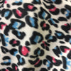 Tejido de forro polar con estampado de leopardo || colores: azul | rojo | negro