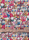 Novelty Packed Hippie Gnomes on Cream