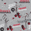 Navidad, Pesadilla antes de Navidad, Temporadas, Creeping, 100 % algodón, Precio por yarda