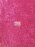 Crushed Stretch Velvet Costume Fabric / Hot Pink / Sold By The Yard