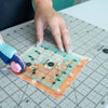 Sew Magnetic 12" x 18" Self-Healing Cutting Mat + 6 Boosters