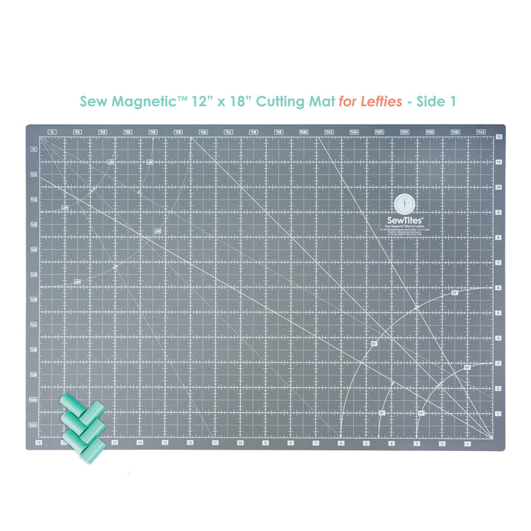 Sew Magnetic 12" x 18" Self-Healing Cutting Mat + 6 Boosters
