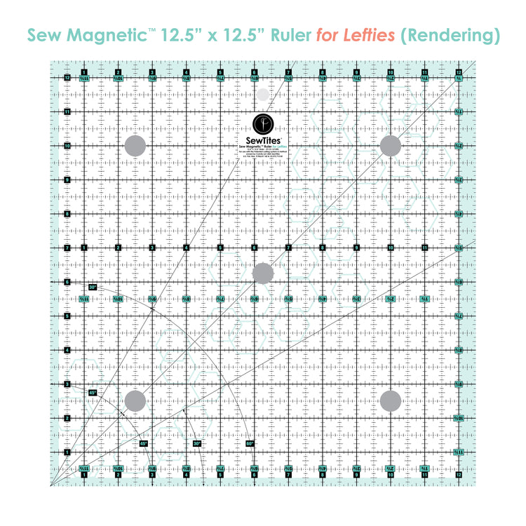 Sew Magnetic 12.5" x 12.5" Ruler