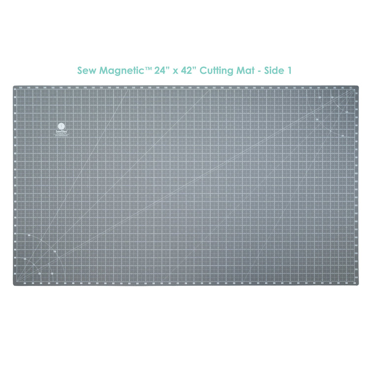 Alfombrilla de corte autocicatrizante Sew Magnetic 24" x 42" de SewTites