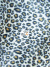 Tela de felpa corta con estampado de guepardo amarillo para bebés / Se vende por metros||color: Guepardo amarillo