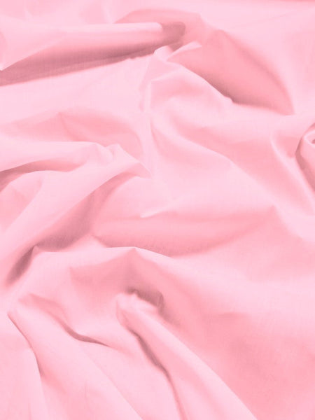 Poly Cotton Solid Fabric 58"/60" Width / Candy Pink / Sold By The Yard
