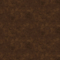 Tela de algodón de franela con estampado de granos de café marrones, 44"/45", por yarda