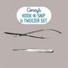 Hook-N-Snip & Tweezer Set