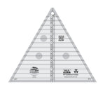 Regla para acolchar Creative Grids de 8-1/2 pulgadas con triángulo de 60 grados