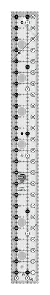 Regla para acolchar Creative Grids de 2-1/2 pulgadas x 24-1/2 pulgadas