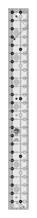 Regla para acolchar Creative Grids de 2-1/2 pulgadas x 24-1/2 pulgadas