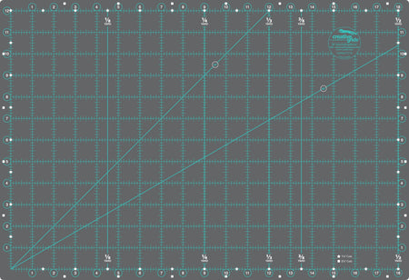 Alfombrilla de corte giratoria auto-reparable de doble cara Creative Grids, 30,5 cm x 45,7 cm