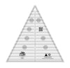 Regla triangular cuadrada Creative Grids de 9-1/2 pulgadas para acolchar