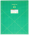 Alfombrilla de corte Omnigrid verde con cuadrícula amarilla, 45,7 cm x 61 cm