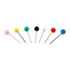 Agujas rectas con cabeza esférica SINGER® 65 - Talla 17, 2,7 cm