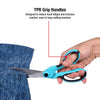 Tijeras SINGER® ProSeries™ de 9,5 pulgadas para trabajos pesados con agarre cómodo
