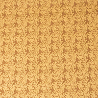 Stitch & Sparkles 100% Cotton Duck 54" Paisley Scroll Brown Color Sewing Fabric by the Yard