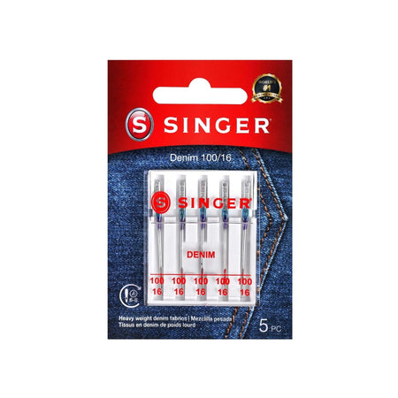 SINGER® Denim Needles, Size 100/16