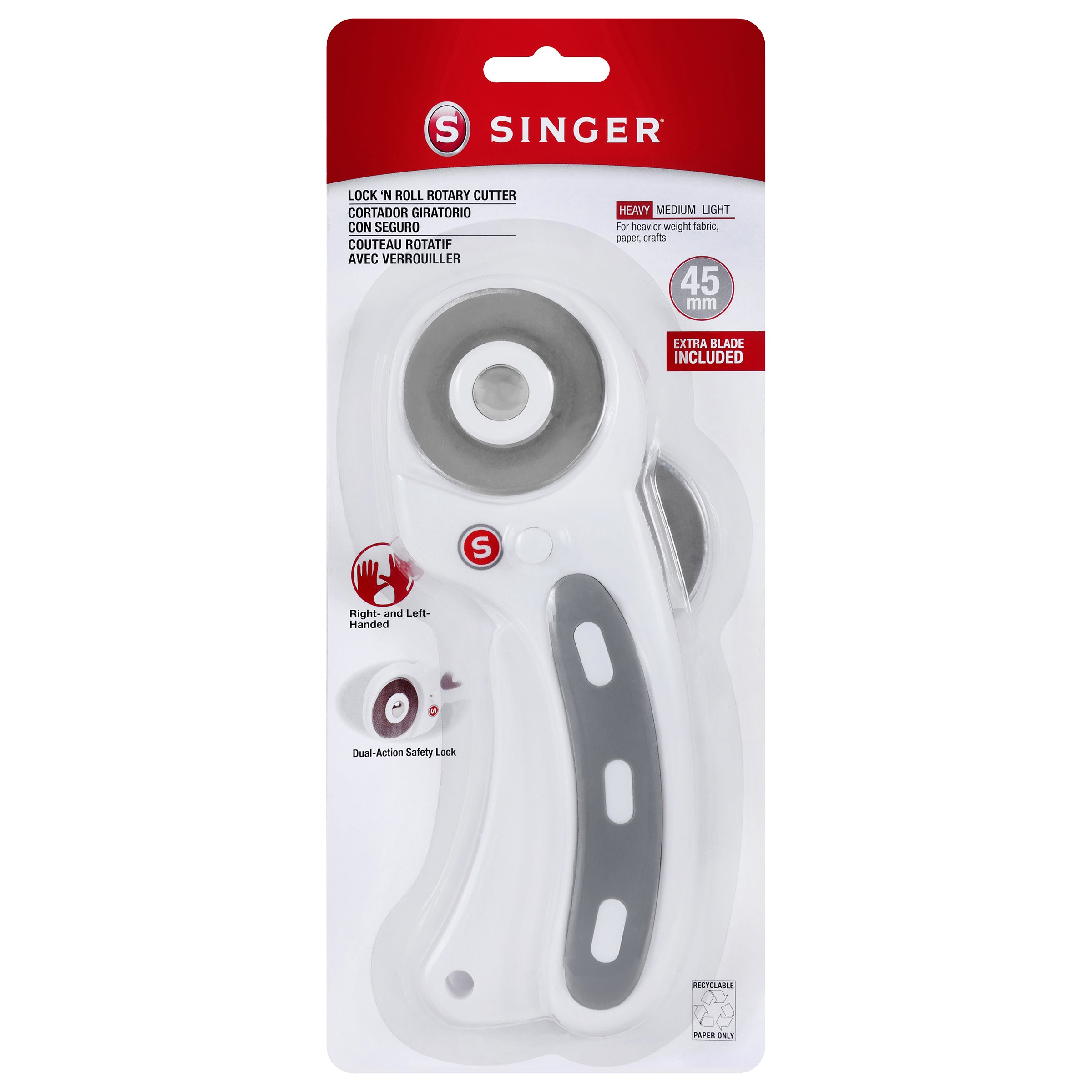 Lock ‘n Roll Rotary Cutter | SINGER®