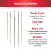 SINGER® Assorted Quilting Hand Needles 35-Pack